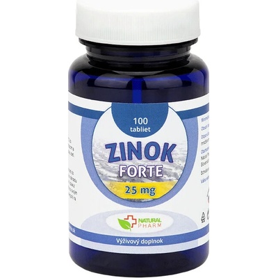 Natural Pharm Zinok Forte 15 mg 100 tabliet