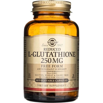 Solgar Redukovaný L-glutatión 250mg 60 rastlinných kapsúl