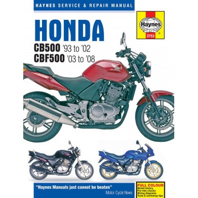 Honda CB500 & CBF500 (93 - 08) - Haynes Publishing
