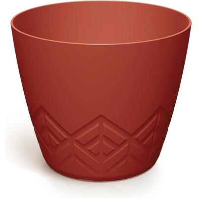 Prosperplast Květináč Areca červený, 17,8 cm