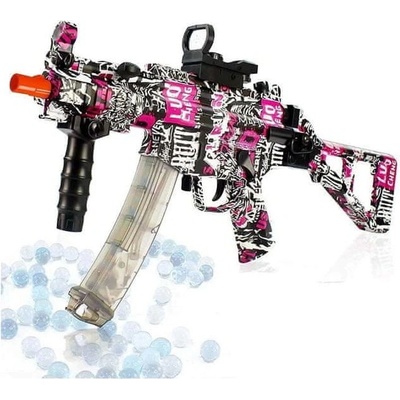 Mobilly Sunny Blaster MP5K, samopal na vodní gelové kuličky s příslušenstvím, růžová – Hledejceny.cz