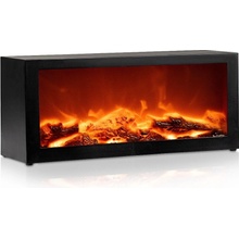 Vilde Dekoratívny elektrický krb s LED osvetlením 39,5 x 12 x 17,5 cm