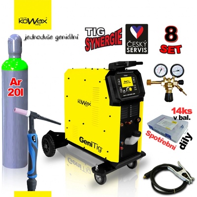 Kowax GeniTig 320 AC/DC LCD5 TIG/MMA set 08