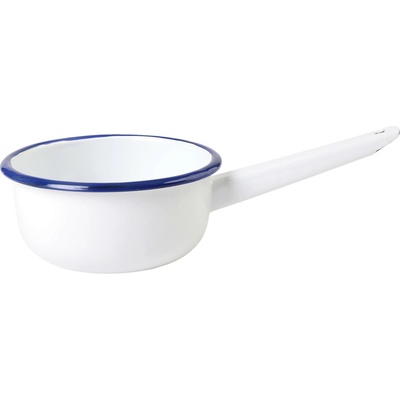 OLYMP Olymp, Rendlík 16 cm, 1,5 l, bílý s modrým lemem 154/01b