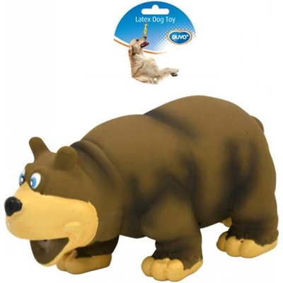 Duvo+ Medveď plnený so zvukom latexový 17,5 cm
