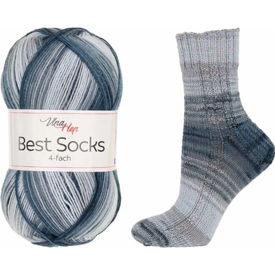 Příze Vlna Hep Best Socks 7404