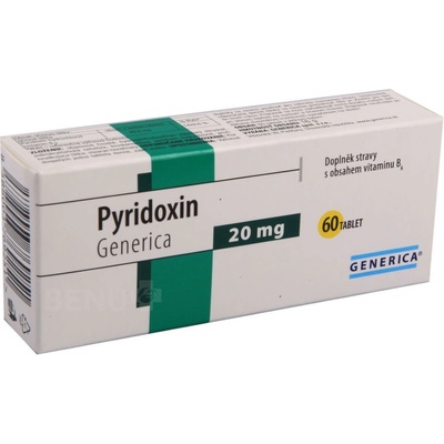 Generica Pyridoxin 20 mg 60 tablet – Hledejceny.cz