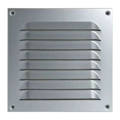 UPMANN ochranná šroubovací hranatá 200 x 200 mm hliník stříbrná
