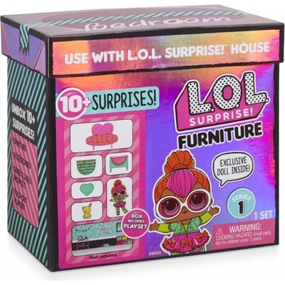MGA L.O.L. Surprise! Ložnice & Neon Q.T.