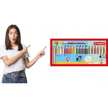 Stabilo woody 880/18-4 pastelky ořezávátko