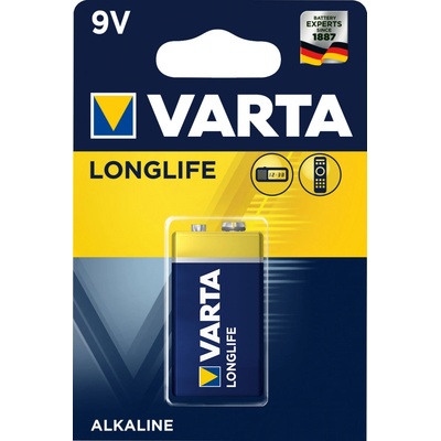 Varta Longlife 9V 1ks 4122101411