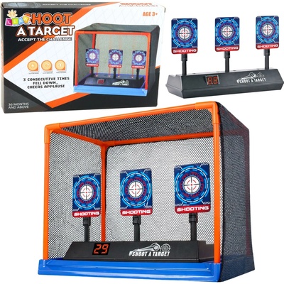 RKToys Elektronický terč na střelbu LCD pohyblivé cíle síť