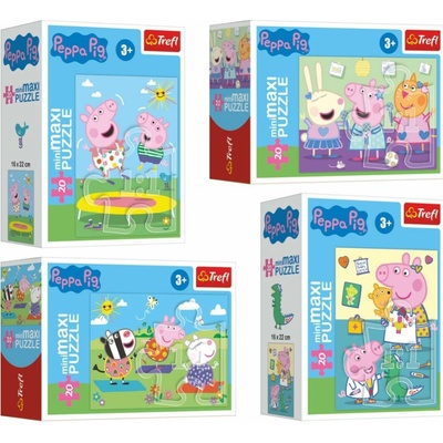 TREFL Displej Prasátko Peppa 20 dílků 24 dílků
