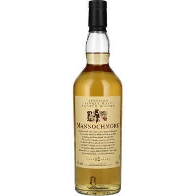 Mannochmore Speyside Single Malt Whisky 12y 43% 0,7 l (holá láhev)