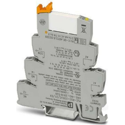 Phoenix Contact PLC-RSC-230UC/21/EX reléový modul, 230 V/AC, 6 A, 1 prepínací, 10 ks