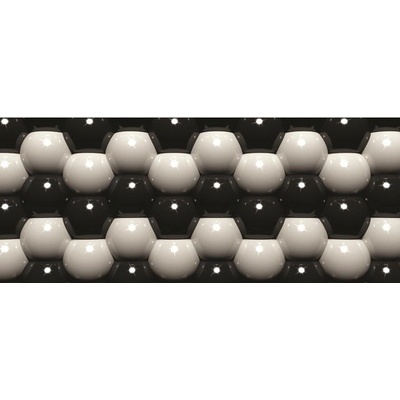 Preinterier Fototapeta - PA0204 3D Sivé guľôčky vlies - 250cm x 104cm