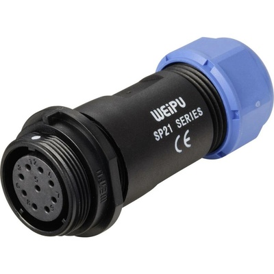 Weipu SP2111 / S 9 II priemyselný kruhový konektor, 1 ks