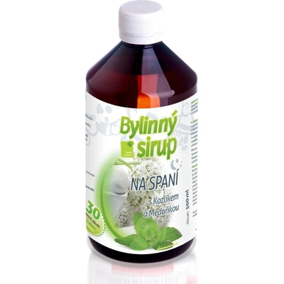 Silvita Bylinný tekutý sirup na SPANÍ Kozlík+Meduňka 500 ml – Hledejceny.cz