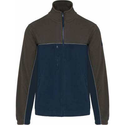Kariban WK904 pracovná fleecová bunda 20.W904 Navy/Dark Grey