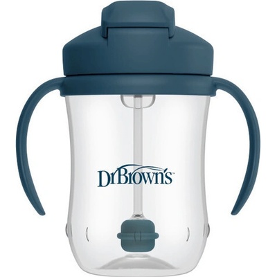 Dr Brown's Hrnček prvá slamka 270 ml Granatowy