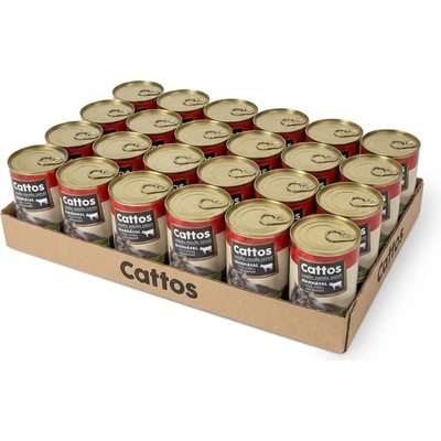 Cattos Cat Hovädzie 24 x 415 g