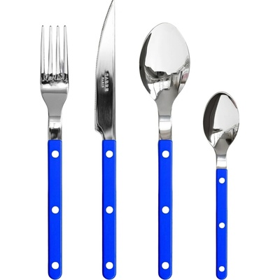 Sabre Paris Sada príborov Bistrot Brillant Lapis Blue 4 ks