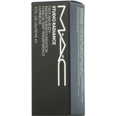 MAC Studio Radiance Face and Body Radiant Sheer Foundation lehký make-up na obličej a tělo C0 50 ml