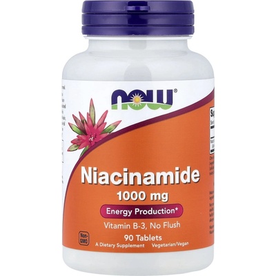 Now Foods Niacinamid 1000 mg 90 tabliet