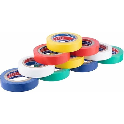 Carmotion Izolačná páska 0,13 mm x 15 mm x 20 m farebná 10 ks