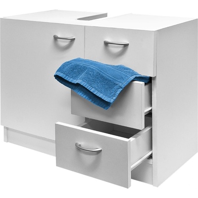 FurniGO - Koupelnová skříňka s 3 zásuvkami – Hledejceny.cz