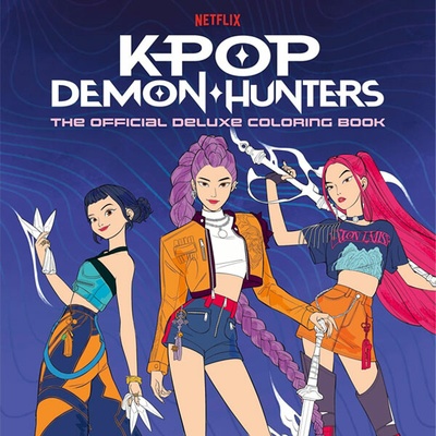 Random House K-Pop Demon Hunters: The Official Deluxe Coloring Book
