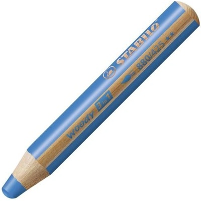 Stabilo woody 3 in1 viacúčelová farbička modrá 880 425