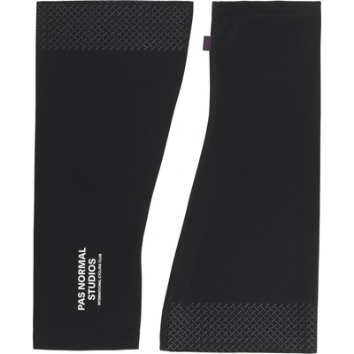 Pas Normal Studios Logo Knee warmers Black