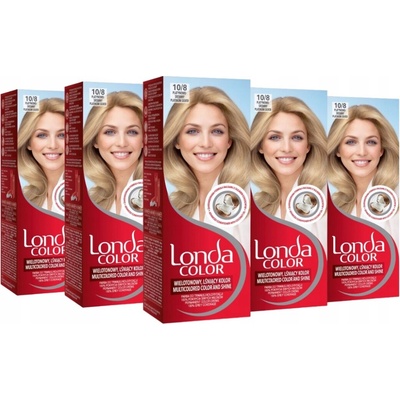 Londa Color barva na vlasy Platinově Stříbrná 10/8 x5