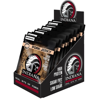 Indiana Jerky Vepřové sušené maso 10 ks 900 g – Hledejceny.cz