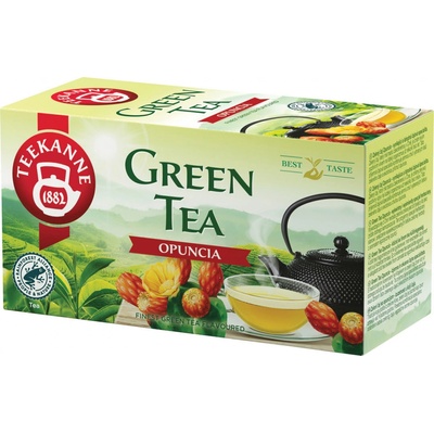 Teekanne Green Tea Opuncia zelený čaj 20 x 1,75 g
