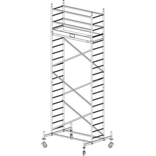 Lešenie 6,3 m KRAUSE PROTEC