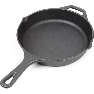 Litinová pánev Wiltec – 20 cm, černá (62955)