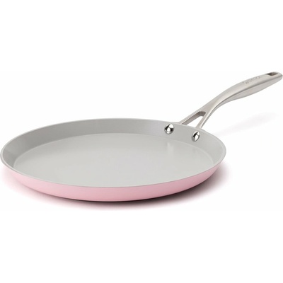 Elmich Nepriľnavá keramická panvica na palacinky Zen 26 cm – ružová