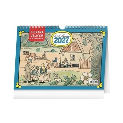 JOSEF LADA STOLNÍ+VELKÉ KALENDÁRIUM 2027