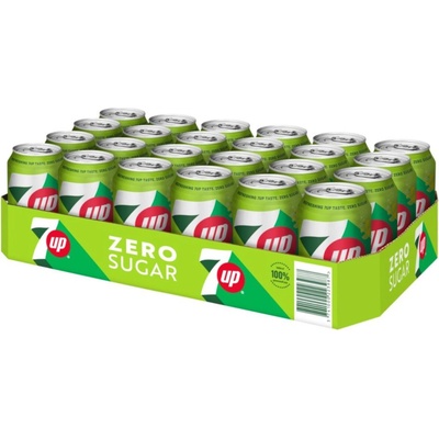 7 Up limonáda bez cukru Citron a limetka 24 x 330 ml