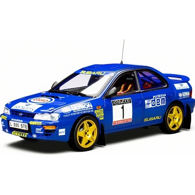 Sun Star Subaru Impreza 555 #1 Colin McRae vítěz Memorial Bettega 1993 1:18