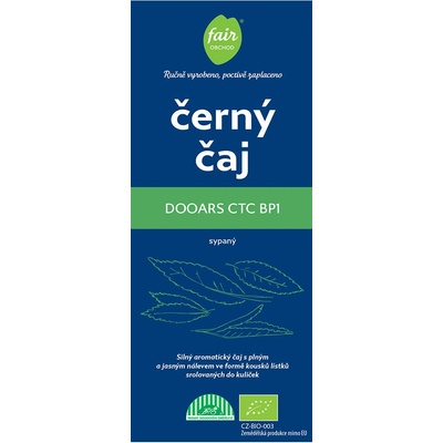 Fairobchod Bio černý čaj Indie Dooars CTC BP1 500 g