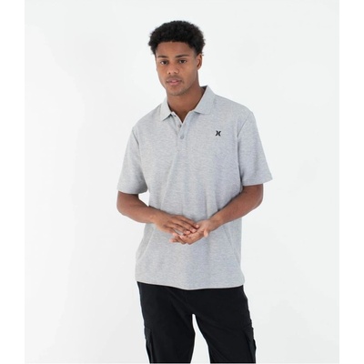 Hurley polo triko Hurley Icon polo heather grey 2025/26