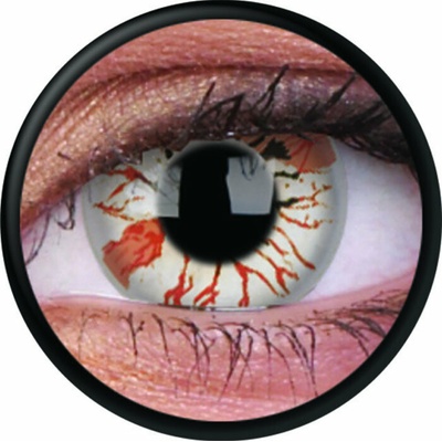 Maxvue Vision ColourVue Crazy čočky - Jigsaw 2 ks roční - nedioptrické – Hledejceny.cz