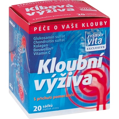 Vitar MaxiVita Exclusive Kloubní výživa Pomeranč 20 sáčků