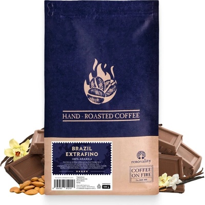 Coffee On Fire Brazil Extrafino 100% Arabica zrnková 1 kg