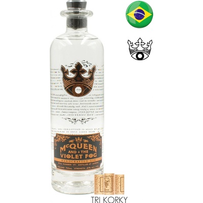 McQueen Violet Fog Gin 40% 0,7 l (čistá fľaša)
