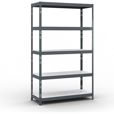 B2B Partner Policový regál 1966x1200x500 mm, nosnost 280kg 540029