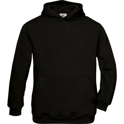B&C dětská mikina s kapucí Hooded /kids black